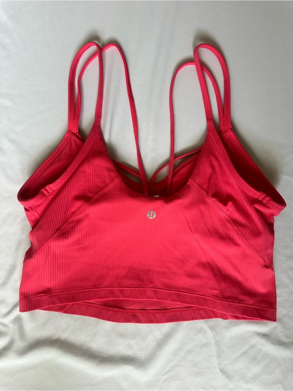 lululemon Align Strappy Ribbed Tank Top - Light Support, Glaze Pink